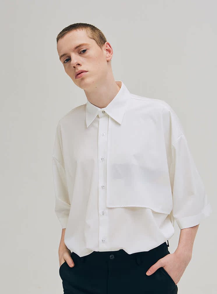 Justin黄明昊同款ADD正品 韩国个性可掀设计撞