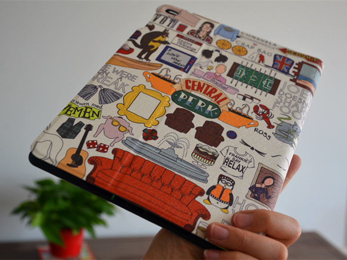 Old friends remember Rick and Motti central perk hugsy IPAD air 12 universal shell