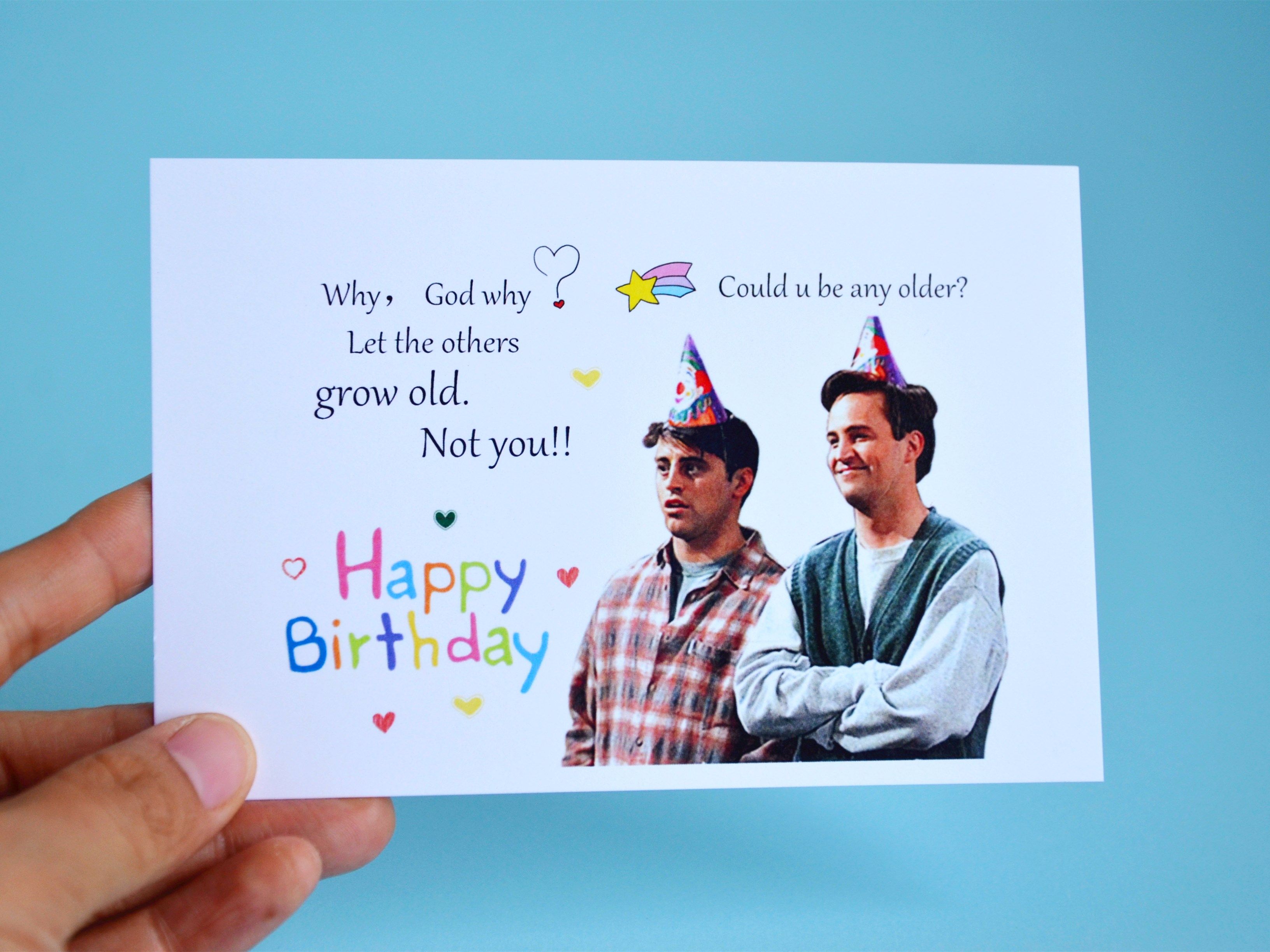 Chande Joey wishes you a happy birthday. Ever 18-year-old cheerleader notes the postcard