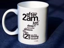 Dads mothers romantic history around two oclock in the morning The law Mark cup mug can be made to customize