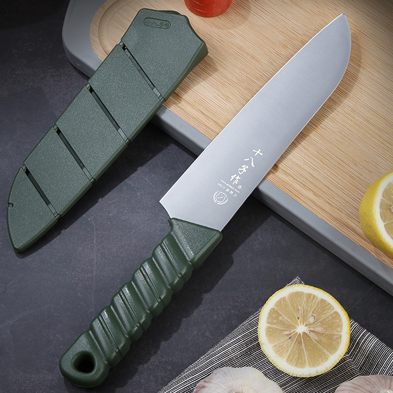 eighteen sub for water fruit knife stainless steel small kitchen knife outdoor camping cuisine small knife suit carrying convenient cut watermelon