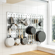 Cave plate storage rack kitchen special storage non-perforated wall rack convenient shelf space plate stainless steel