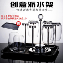 Cup shelf Shelves Upside-off tables Ins cup shelves Cups Drain shelf Metal decorative shelves Multi-purpose frame stainless steel