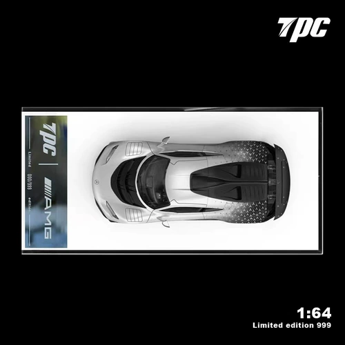 TPC Mercedes Benz, гоночный автомобиль, реалистичная модель автомобиля, ограниченное издание, масштаб 1:64