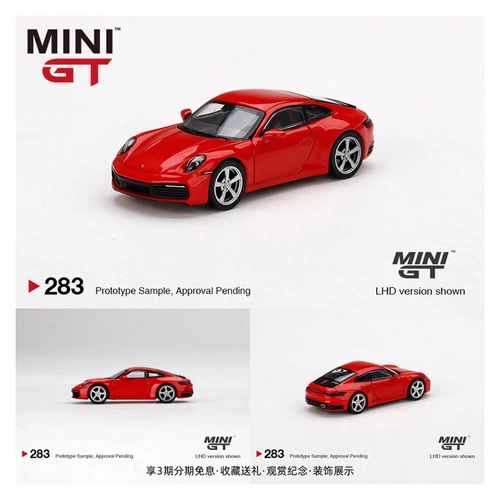 TSM Mini GT 1:64 Porsche Porsche 911 992 Carrera S сплав