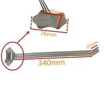 PH1108 three-bar wool towel rack base copper-plated chrome punching hanging wall-type can turn