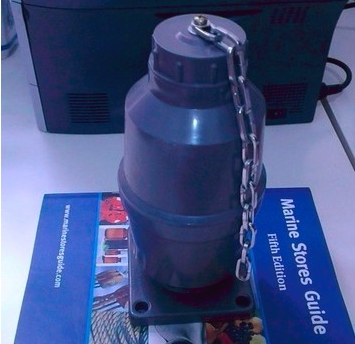 Water suction valve Marine sewage drain valve sewage valve with base hatch cover flow kettle plugging plug brand new