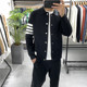 ລະດູໃບໄມ້ປົ່ງປີ 2024 ຮູບແບບໃໝ່ lapel knitted cardigan ຜູ້ຊາຍແບບເກົາຫຼີແບບກະທັດຮັດ ເໝາະ ກັບສີຕັນເສື້ອ sweater jacket versatile sweater jacket trendy