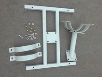 Custom solar panel photovoltaic module pole type street lamp pole installation fixed clip hoop bracket