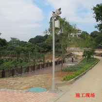 3m 114 turn 76mm city security monitoring project CCTV extended custom street lamp pole pole