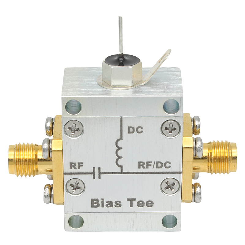 Biastee Offset Straightener Rf Feeder Coaxial Feeder High Current 100Khz-1.0Ghz
