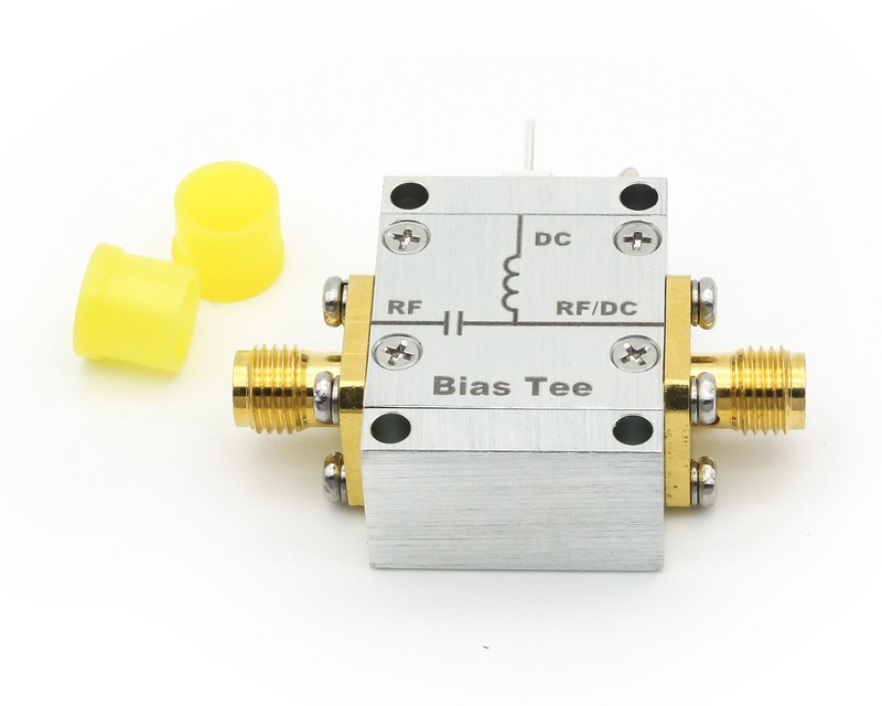 Bias Tee Biasing Device Dc Blocker Rf Feeder Coaxial Feeder High Current 0.01-6Ghz
