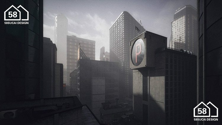 图片[22]-K038新东京建筑城市高楼大厦建筑3d模型 格式c4d/blender/fbx/obj-cg男孩