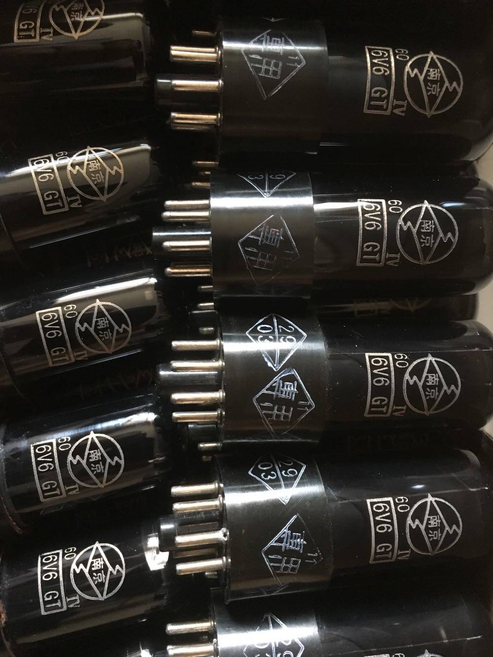 Nanjing 6V6GT 6P6P electronic tube brand new same batch