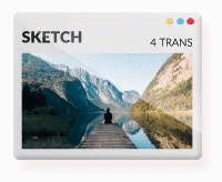 千种图形遮罩视差视频转场制作毛刺光效笔刷水墨手绘3D效果-AE模板下载