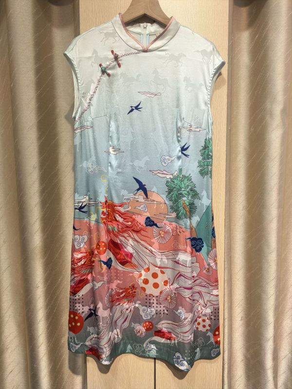 Non-Fishtail Style Summer Embroidered Long Dress Trendy Casual Women's Clothing That Makes You Look Slimmer and Taller Non-Fishtail Style Summer Embroidered Long Dress Trendy Casual Women's Clothing That Makes You Look Slimmer and Taller