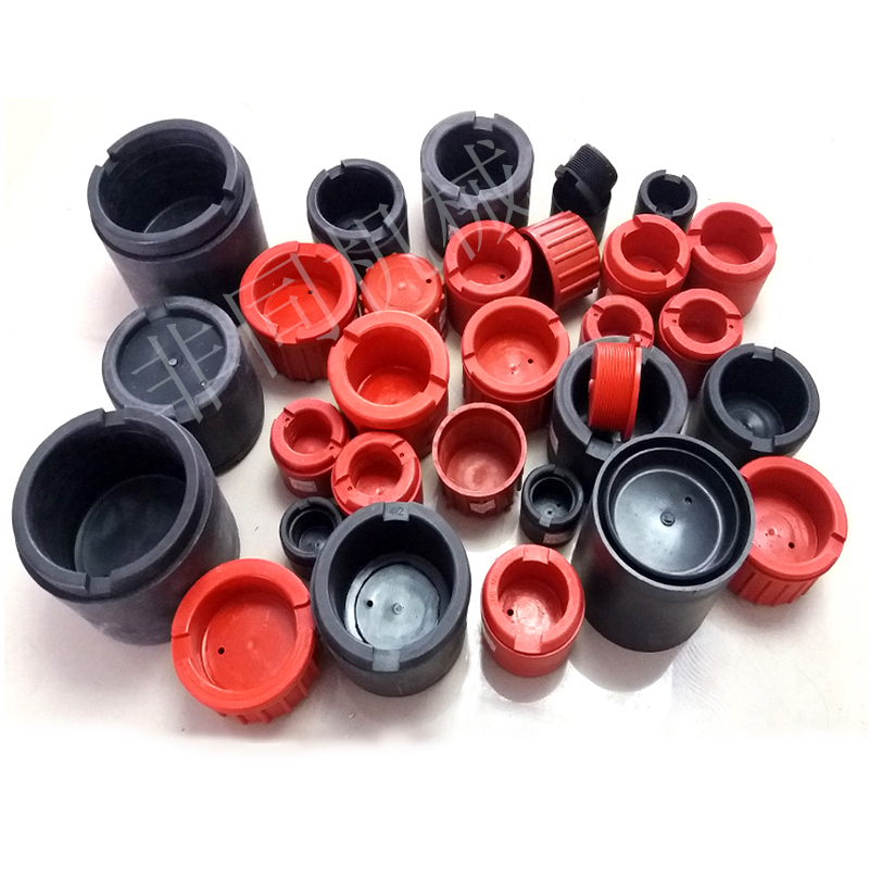Drilling Rod Protective Cap Drilling Rod Thread Plastic Protective Cap Drilling Rod Protection Silk Cap Oil Field Metal Tubing