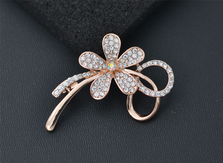 Thời trang đơn giản áo len hoang dã pin pin Hàn Quốc cao cấp khí chất trâm cài áo khoác trâm gió ghim cài áo vest nữ