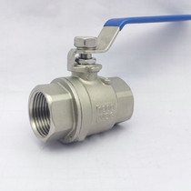 201 304 316 two-piece stainless steel ball valve threaded ball valve ball plug valve DN15 DN20 DN25
