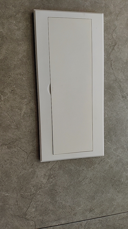 Xinjule Electrical Box Cover White Single Cover Opaque Cover Plate Xinjule Electrical Box Cover White Single Cover Opaque Cover Plate