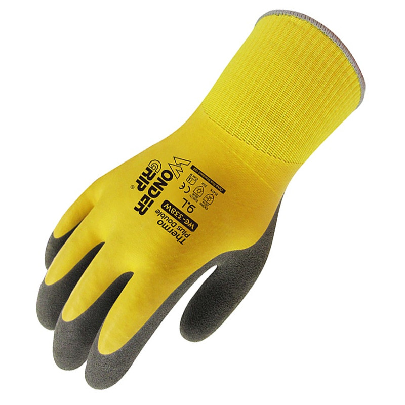 Multi-force WG338W thickened double dip warm cold gloves wear-resistant non-slip cold storage antifreeze waterproof penetration
