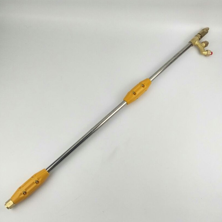 3 Nozzle three combined copper head high pressure spray gun farmer long range fan - shaped pharmaceutical spray gun