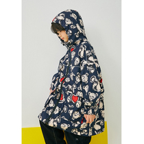 Pear Xiaoxian boy and boy 2021 autumn long windbreaker children bear assault jacket