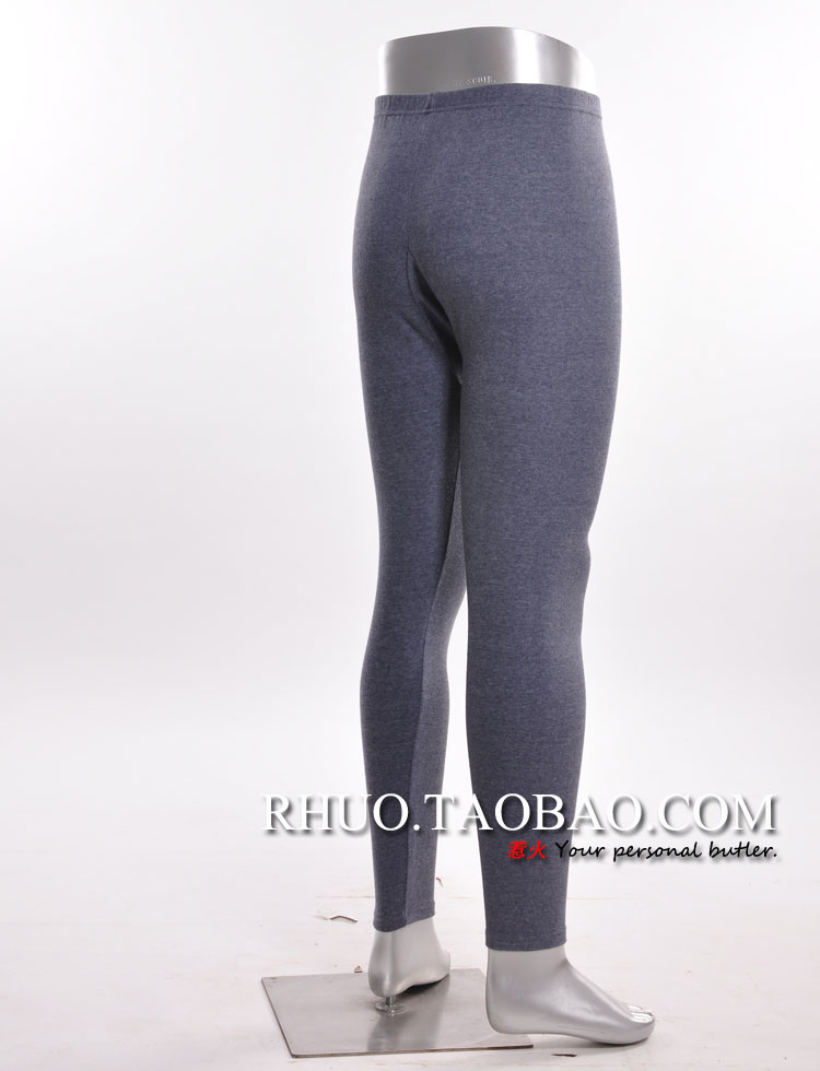 Quần nam mùa thu cotton đơn mảnh dày cotton trẻ trung kích thước lớn phần mỏng quần cashmere Quần dài ấm quan tat nam nu