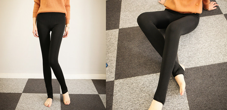 Pantalon collant jeunesse simple en coton - Ref 755246 Image 25