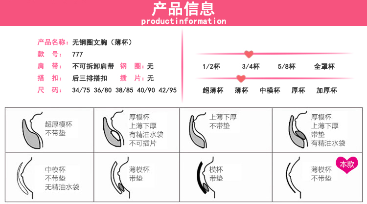 Phần mỏng đồ lót mẹ thoải mái nữ vú kích thước lớn không được tập hợp phía sau breathable trung niên bông không có vòng thép áo ngực