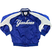 Major League Baseball Yankees Professional Baseball Jacket Windbreaker Sports Jacket Baseball Uniform Vertical Collar Windproof and Rainproof Large Size