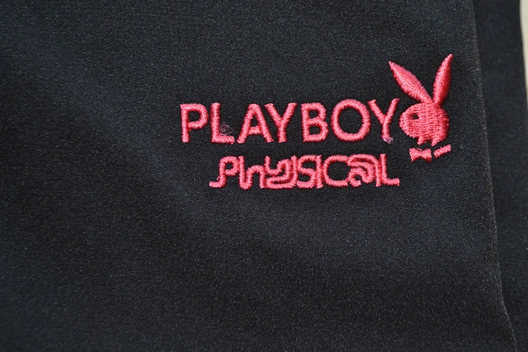 Playboy PLAYBOY thể thao nữ áo khoác chống gió giản dị dệt áo khoác có mũ trùm đầu 28185170 - Áo khoác thể thao / áo khoác