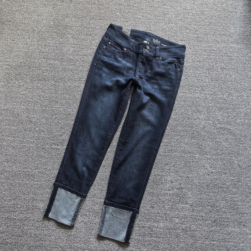 Original Foreign Trade Export Large Brand European and American Style High-Waisted Slim-Fit Modal Denim Skinny Pants Plus Size Women's Pants Original Foreign Trade Export Large Brand European and American Style High-Waisted Slim-Fit Modal Denim Skinny Pants Plus Size Women's Pants