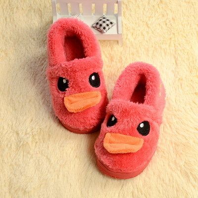 Pantoufles enfants en suède pour hiver - Ref 1032090 Image 14