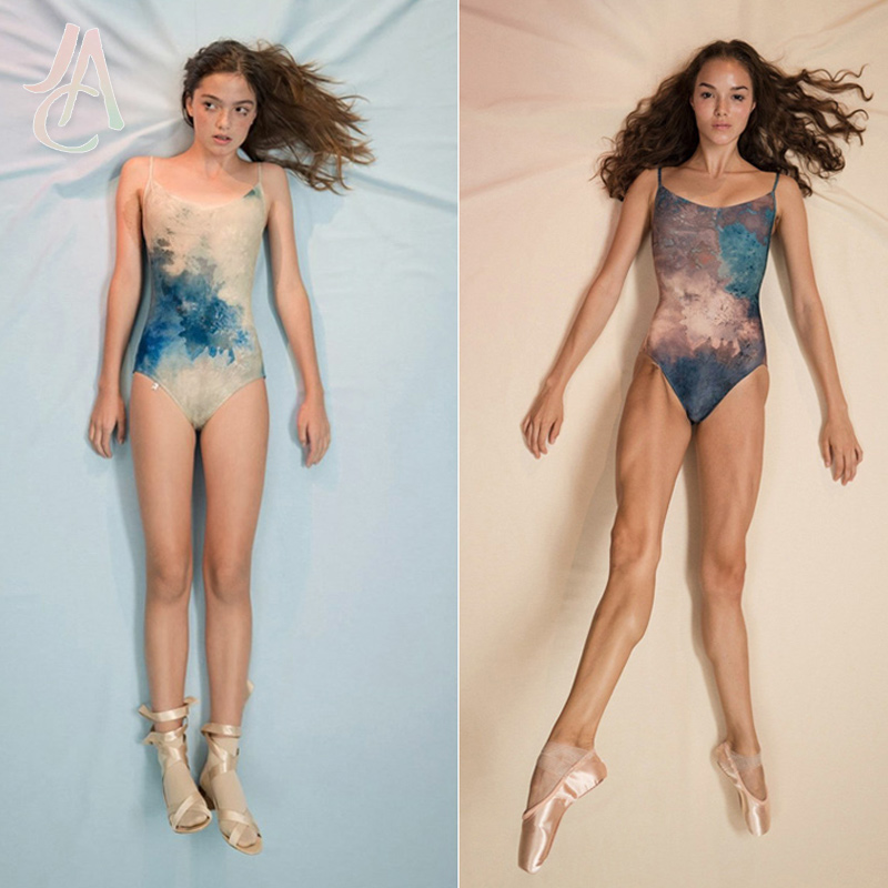 Just a corpse imported ballet dance JAC limited custom crystal practice gymnastics aerial yoga clothes