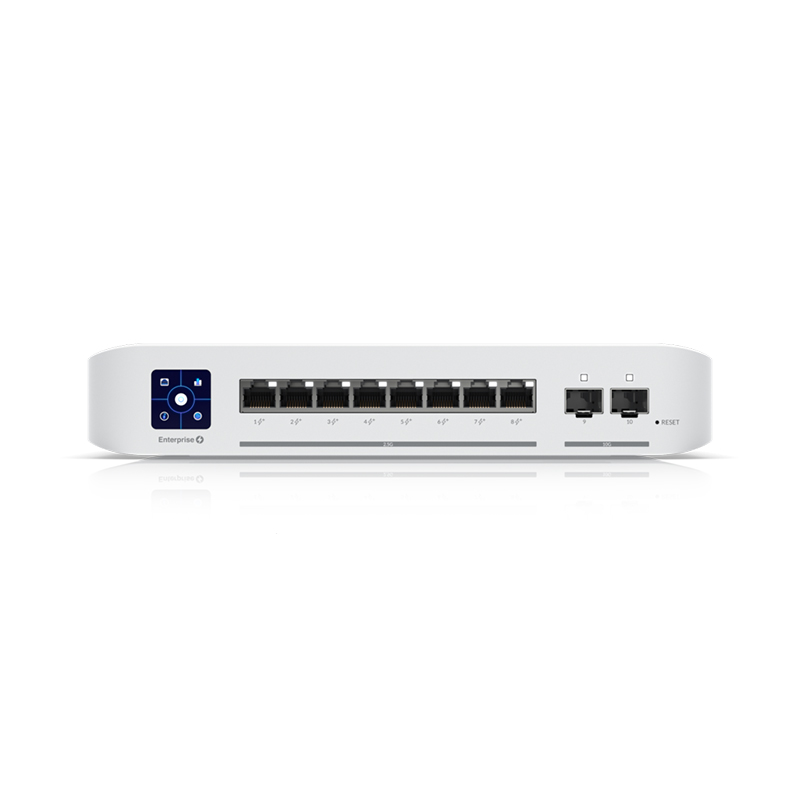 UBNT excellent times faster USW-Enterprise-8-PoE 2 5G 10 Gigabit 8-port POE switch 802 3at