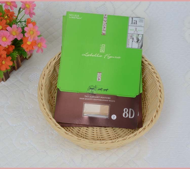  La Bella La Bella Figura 818 ultra-thin 8D Arbitrary cut of silk stockings Sox women