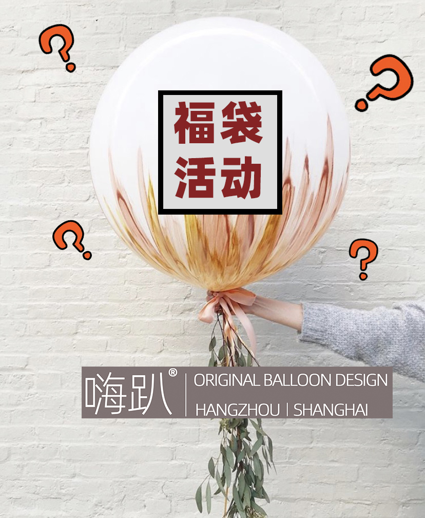 (Hey Balloon) Lucky Bag Aluminum Foil Ball Balloon Aluminum Foil 5 Balloons Each 18 Inches or More