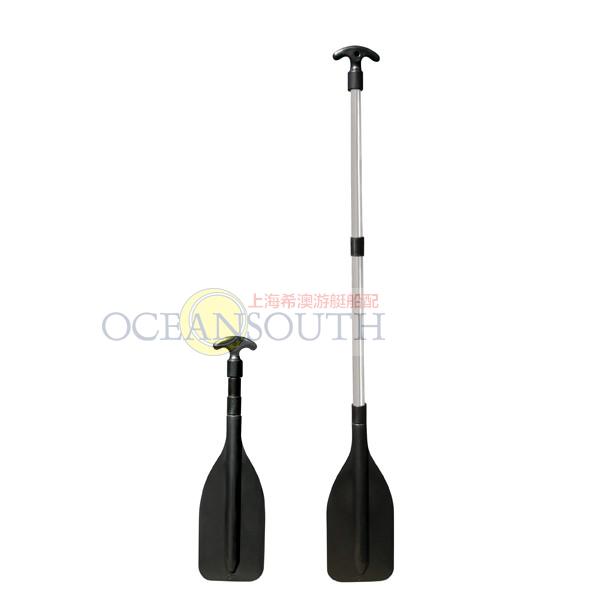 Yacht Fishing Boat Aluminum Alloy Boat Rubber Dinghy Boat Speedboat Racing Boat Dragon Boat Rowing Aluminum Alloy 3 Knots Telescopic Boat Paddle