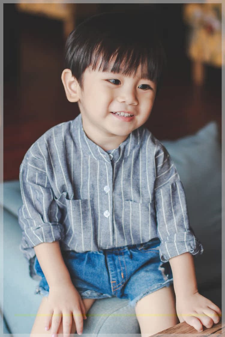 Chemise enfant à manche longue - Ref 2083335 Image 12