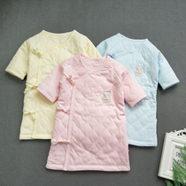 Kang Xiner Autumn and Winter Thin Cotton Neonatal Nightgown and Gown Baby Cotton Belly Gown Moon Center 8147