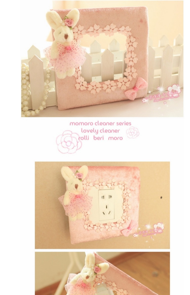 Chuyển tường gắn switch vỏ bảo vệ vườn ren đặt công tắc bảo vệ bìa đơn giản sang trọng châu Âu hiện đại - Bảo vệ bụi áo chống nắng điều hòa
