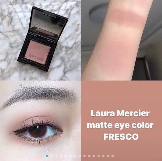 Spot LAURA MERCIER/Rolla Монохромные матовые тени 2.6g Розово-коричневые FRESCO