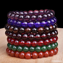 Hand bracelet Buddha bead jewelry 8mm glass baking paint activity small gift stall giveaway