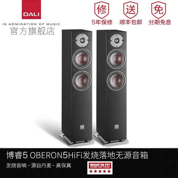 DALI Dani OBERON5 HIFI High Fidelity Bookshelf Fever Passive Speaker Danish Professional Home Sound