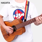 Гитара, подтяжки, укулеле с партитурой, модный трендовый ремешок для сумки подходит для мужчин и женщин