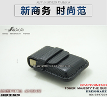 Original lizard leather handmade lighter cover suitable for Du Penglang sound hanging waist anti-fall holster protective cover custom-made