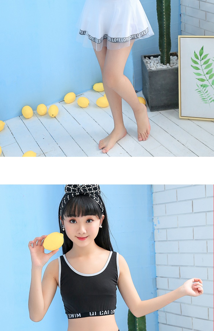 Bộ đồ bơi trẻ em từ 10 đến 15 tuổi phiên bản Hàn Quốc của bé gái áo tắm cho bé gái bán buôn - Bộ đồ bơi của Kid đồ bơi trẻ em nữ 12 tuổi