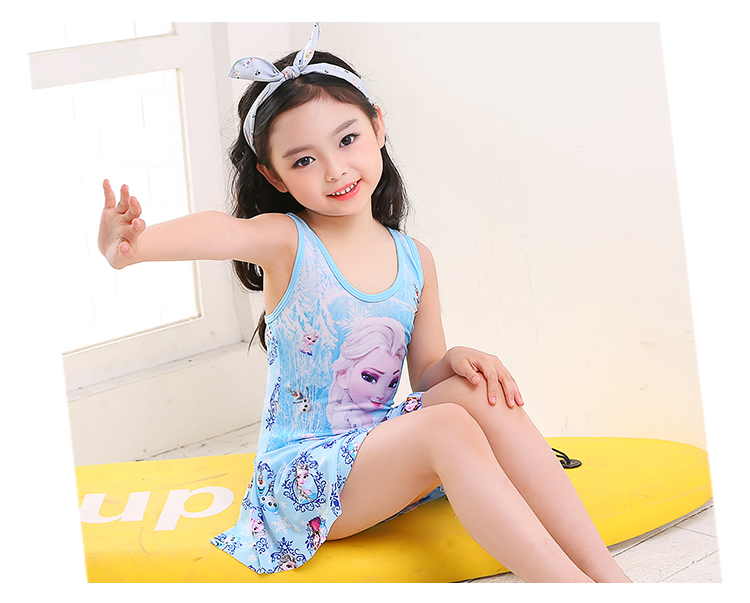 Đồ bơi bé gái 3-4-5-6 tuổi Đồ bơi bé gái váy bé công chúa nhỏ dễ thương - Bộ đồ bơi của Kid đồ bơi bé trai
