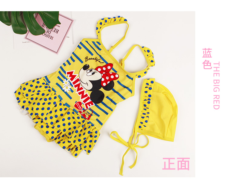 1-3 tuổi 2019 trẻ em mới bé gái áo tắm bé gái dễ thương áo tắm công chúa một mảnh - Bộ đồ bơi của Kid đồ bơi dài tay cho bé gái